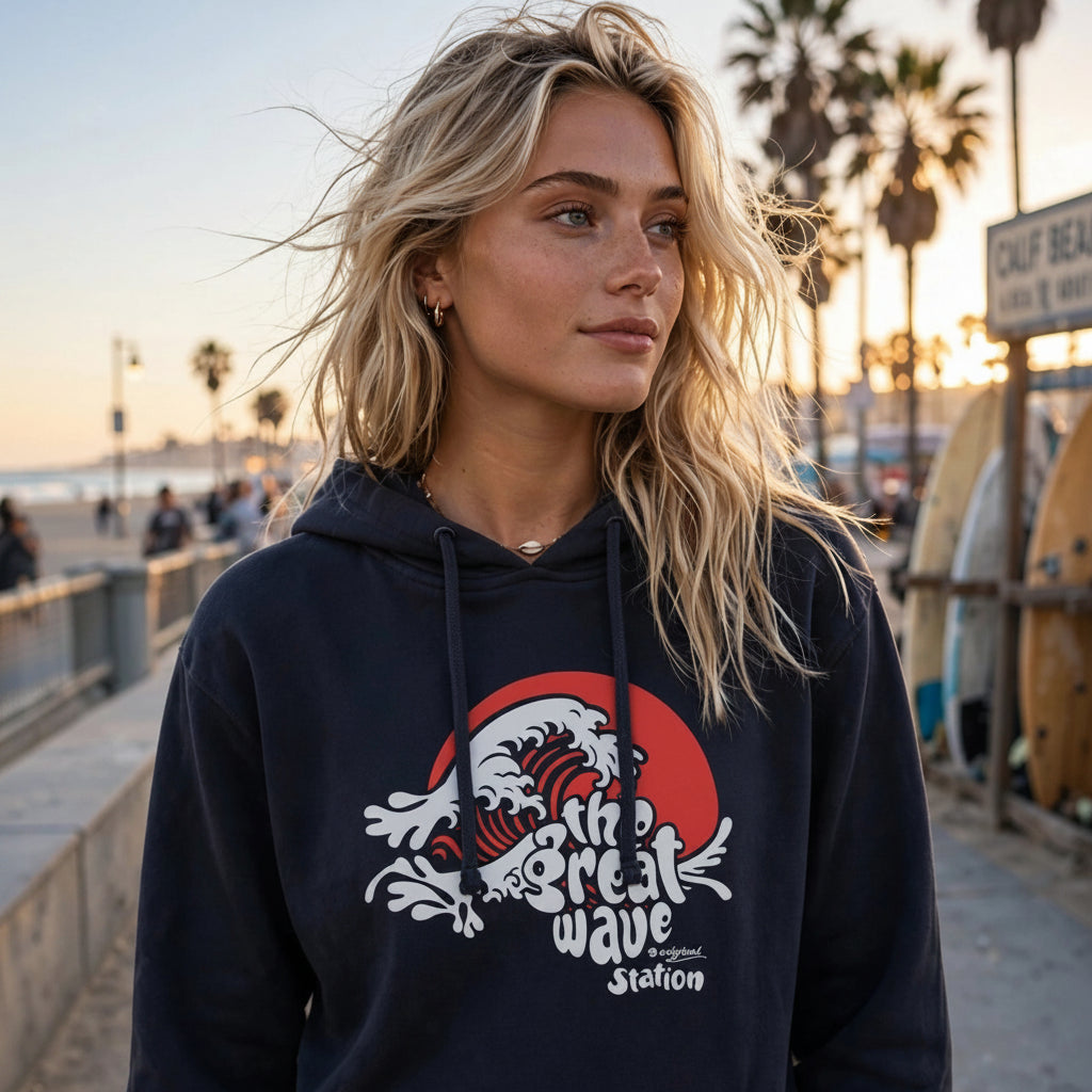 Sudadera GREAT WAVE-3